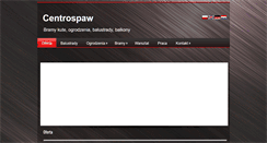 Desktop Screenshot of centrospaw.com